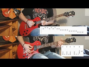 Code Red FULL cover with TABS and SOLOS ACDC POWER UP
