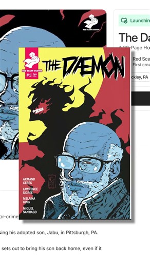 READ "THE DAEMON" NOW #indie #comics #kickstarter #manga
