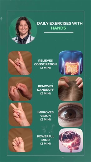 These hand exercises will help your body! #hands #body #health