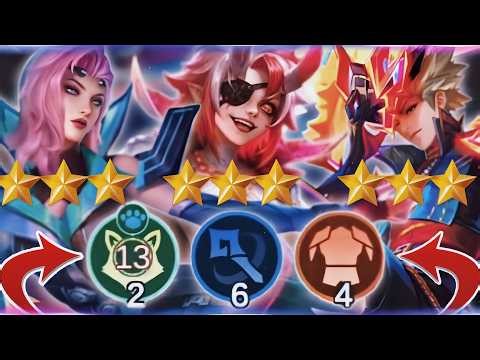 100% WIN❗13 SYNERGY MYSTIC MEOW + 3 MONSTER B3 ! COMBO TERKUAT MAGIC CHESS GOGO 2026