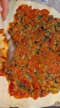 Delicious Vegetable Empanada #recipes #cookingchannel #viral