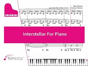 Interstellar for Piano - Sheet Music by Tomplay
