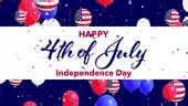Happy Fourth of July Greeting Animation – Happy Independence Day...