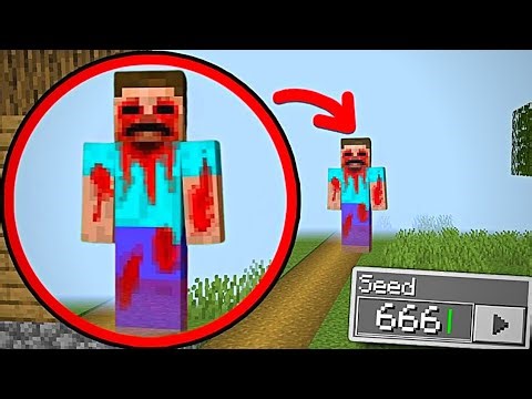 MINECRAFT MOST SCARY SEEDS 😱 | MINECRAFT HORROR SEED 666 | MINECRAFT HORROR |