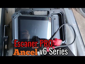 Ancel v6 Series PRO/PRO+ Bluetooth Bidirectional Scan Tool. Un escaner con muy buenas funciones!!!
