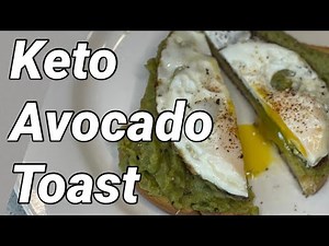Avocado Toast Recipe - Keto Diet - 5 minutes!