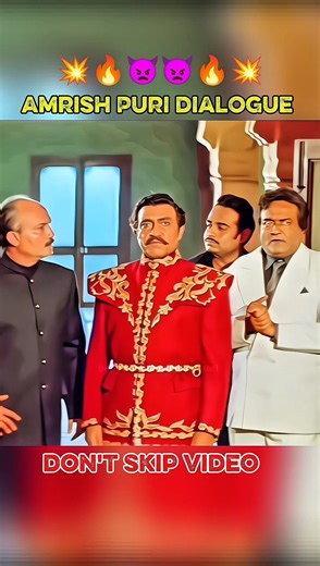 Amrish Puri best action scene 💥 Amrish Puri dialogue status ll #shorts #viral