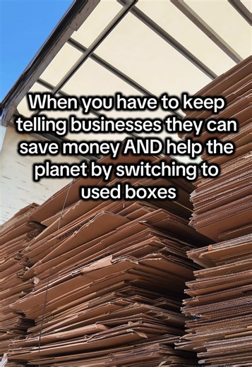 And that they work exactly the same as new boxes 🙏🏻 #reuse #Reuseabox #packaging