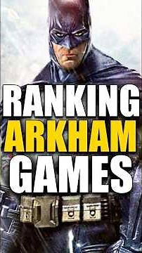 Batman Arkham Games Ranked Worst to Best #shorts #reels #batman #gamerankings #reviews #gaming