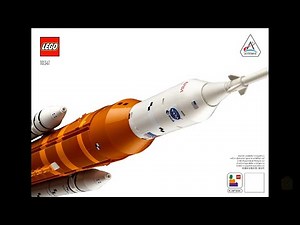 LEGO Icons 10341 – Complete NASA Artemis Space Launch System Instructions! (Step-by-Step Guide)