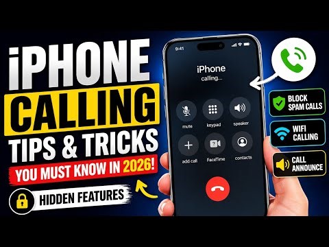 iPhone Calling Tips & Tricks You Must Know in 2026 📱🔥 (Hidden Features)