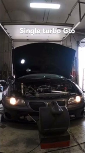 Single turbo ls2 GTO #gto #ls2 #turbo #dyno