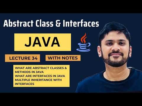 Abstract Classes & Interfaces in Java | Java Tutorial for Beginners | Amit Thinks