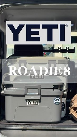 【YETI ROADIE 8】The smallest YETI is finally here. #yeti #coolerbox #outdoor #shorts