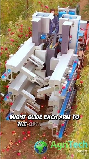 How Robots Are Making Apple Harvesting Easier #robotics #agriculture #innovation