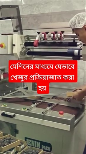 মেশিনের মাধ্যমে যেভাবে খেজুর প্যাকেট করা হয় #viral #youtubeshorts #shortsfeed