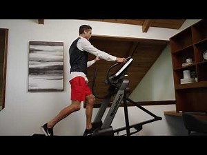 Work From Home on the NordicTrack FS10i FreeStride Trainer Elliptical