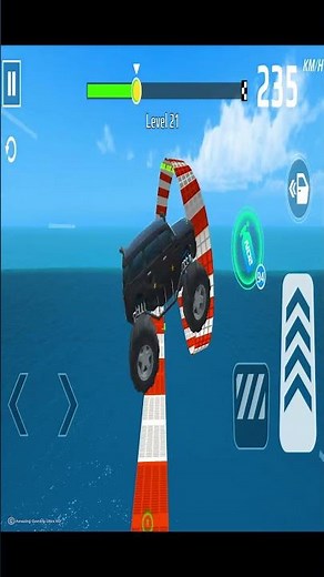 Monster Truck Mega Ramp Extreme Racing | GT Car Stunt Master 3D | Truck | Level 21 | Game Shorts