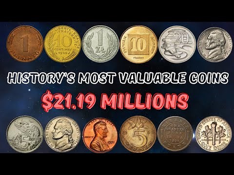Top 12 Rarest and Most Valuable Coins in the World | History and Worth Millions!
