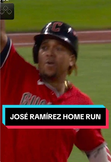JOSÉ RAMÍREZ HOME RUN! GUARDIANS TAKE THE FIRST LEAD OF GAME 5! #mlb #baseball #homerun #guardians @Cleveland Guardians