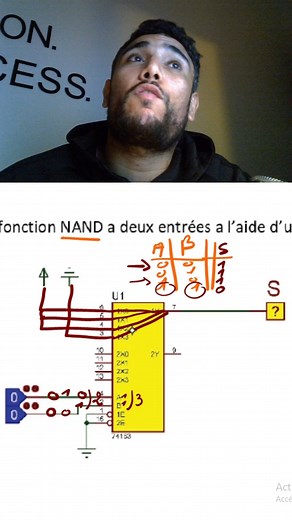 💡 Comment réaliser une fonction logique NAND à base d’un double multiplexeur 4 voies vers 1 | Zouari School