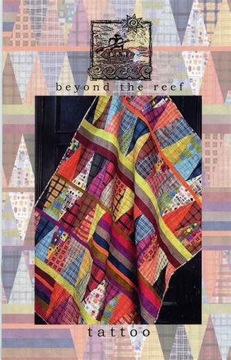 Tattoo Quilt Printed Pattern - Etsy