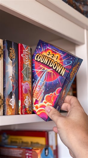 Kelsey + Adam | Board Game Recommendations on Instagram: "A brand-new Grandpa Beck’s Game just dropped, and it does not disappoint! 🚀321 Countdown hits that sweet spot Cover Your Assets Fans love — but dare I say, it might be even better?! It’s easy to learn (seriously, one minute!), fun for all ages, and packed with just the right amount of strategy to keep you coming back for more! To celebrate launch weekend, 321 Countdown is going on sale in true countdown style — plus it ships FREE all thr