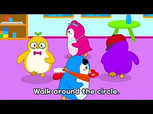 Walk around the Circle Song | Winter | POLA Family
