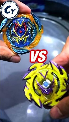 SPEAR VALTRYEK V6 vs BRAVE VALTRYEK V6 #Shorts BEYBLADE BURST SURGE