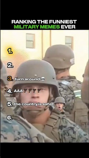 Funniest Military memes 😭 #funny #shorts #military #ranking