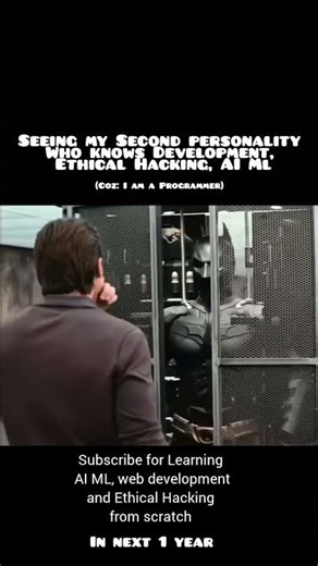 Visiting My Second Personality | Developer, Ethical Hacker & AI/ML Explorer 💻🤖