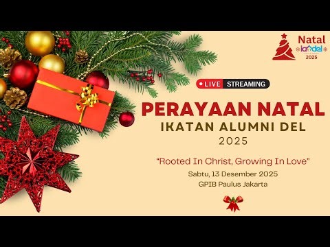 Live Streaming - Perayaan Natal IA Del 2025