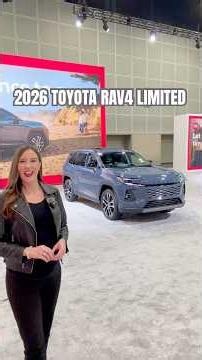 What do you think of the 2026 TOYOTA RAV4 LIMITED HYBRID? It’s my favorite of the 2026 trim levels!