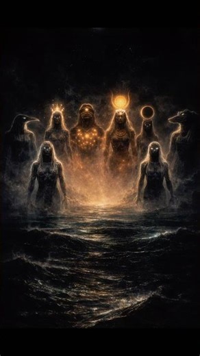 Egypt's Oldest Texts Describe 8 Beings Before Creation #Shorts