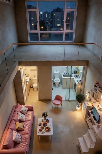 A cozy and practical little home #apartment #atmosphere