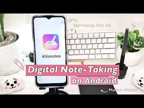 KILONOTES on Android Phone (FREE Digital Note-Taking)❤︎ | Emmy Lou