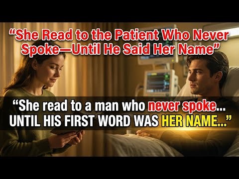 She Read to the Patient Who Never Spoke—Until He Said Her Name | billionaire romance story