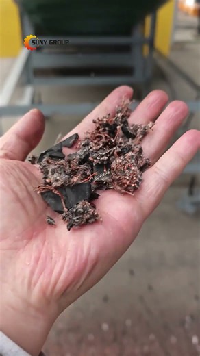 Tire Shredder Test with Customer Rubber | Real Material, Real Results #tireshredder