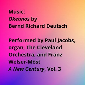 Composer Bernd Richard Deutsch recalls the powerful impression The Cleveland Orchestra left on him when the orchestra premiered his organ concerto "Okeanos" in 2019. That memory fueled the composition of his new work, "Intensity" for orchestra, which The Cleveland Orchestra premieres this week, on Jan 13-15. Boosey & Hawkes Concert info: https://www.clevelandorchestra.com/attend/concerts-and-events/2122/severance/wk-07-Welser-Most-Conducts-Mozart-and-Dvorak/ | The Cleveland Orchestra