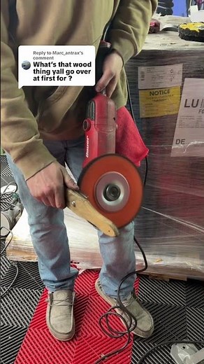 How to make a buffing wheel before polishing metal