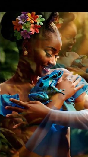 Dance Harmony Frog. Your mood? #FunnyFrog #FrogFables #FrogShorts #FrogDance