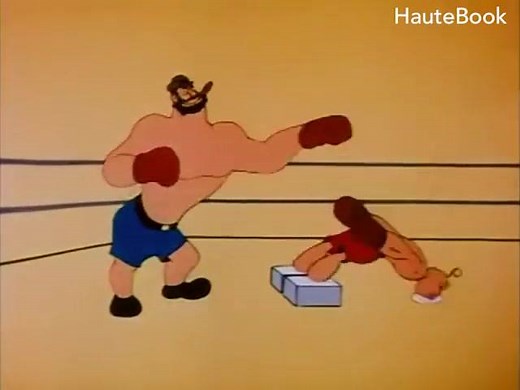 Watch #Bluto vs #Popeye Boxing Fight from the movie ''Out to Punch (1956)''. More Popeye clips - http://bit.ly/2riauQV | HauteBook
