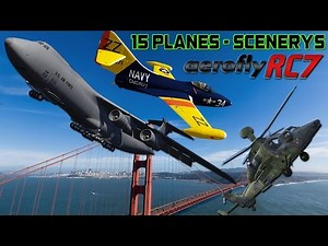 Aerofly RC 7 Ultimate Edition - 15 Planes & Scenerys PC HD