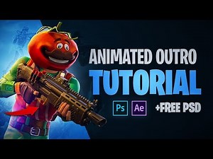 Animated Outro Tutorial (FREE PSD+AEP) - Tutorial by EdwardDZN
