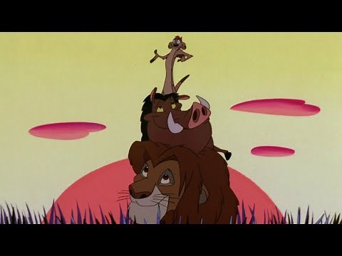 (HD True Widescreen Master) Timon and Pumbaa: The Lion Sleeps Tonight