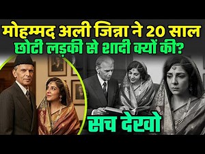 मोहम्मद अली जिन्ना ने 20 साल छोटी लड़की से शादी क्यों की? | Tragic Love Story of Muhammad Ali Jinnah