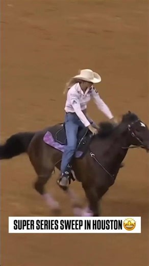 Michelle Alley goes 3-for-3 at RodeoHouston! 🔥