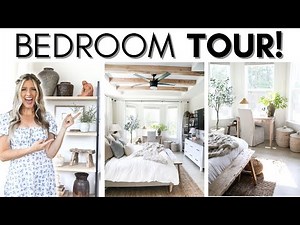 BEDROOM TOUR || DESIGNER BEDROOM ON A BUDGET || BEDROOM MAKEOVER