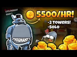 Best Way to Grind Coins SOLO in TDS! (Roblox)