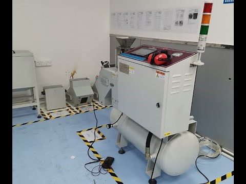 Stone chip resistance tester operation demo